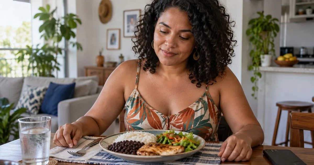 Pausa de dez segundos antes da refeição pode ampliar a atenção ao comer