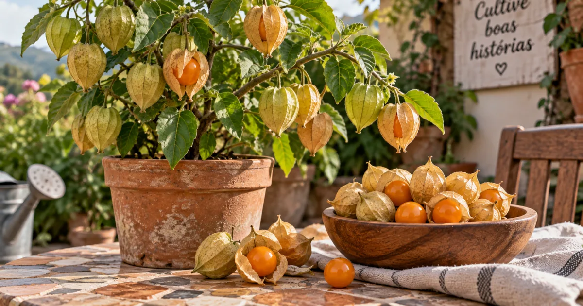 Physalis peruviana: conheça a planta do fruto envolto por um cálice