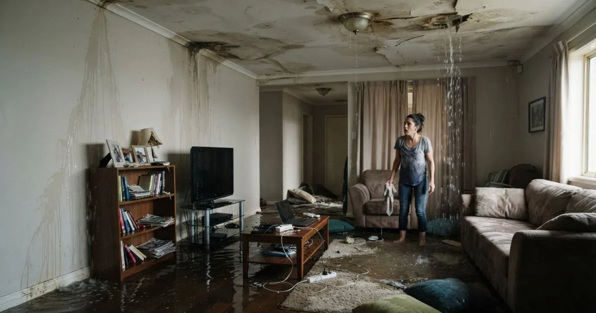 Alagamento entre apartamentos pode levar a reparação por perdas materiais