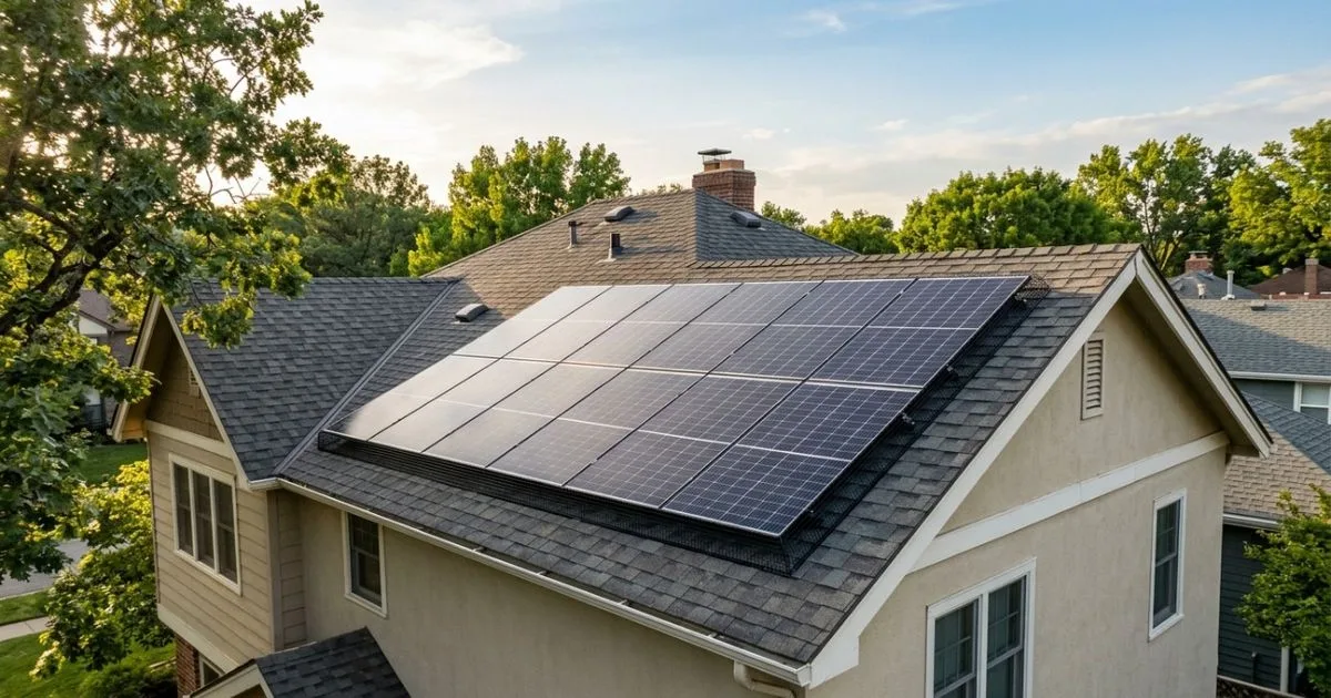 Tela metálica ajuda a proteger painéis solares contra ninhos de pombos